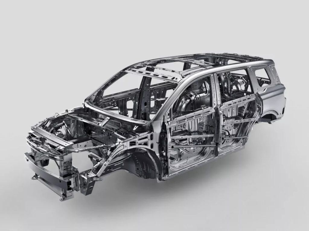 automobile steel structure