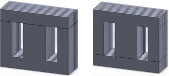 butt joint in transformer core lamination