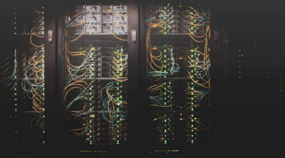 AI data center server racks
