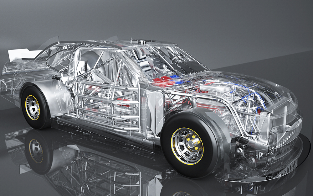 Aluminum alloy car body structure