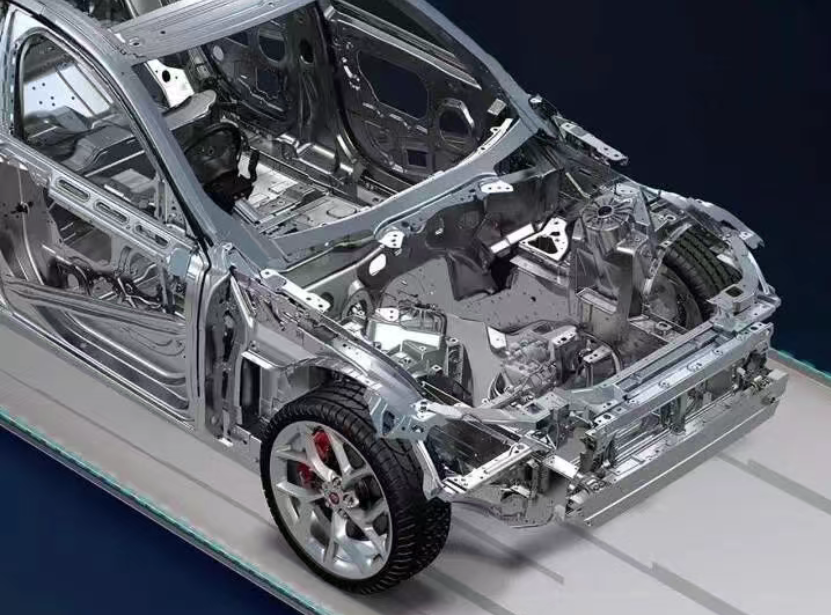 Aluminum body-in-white structure