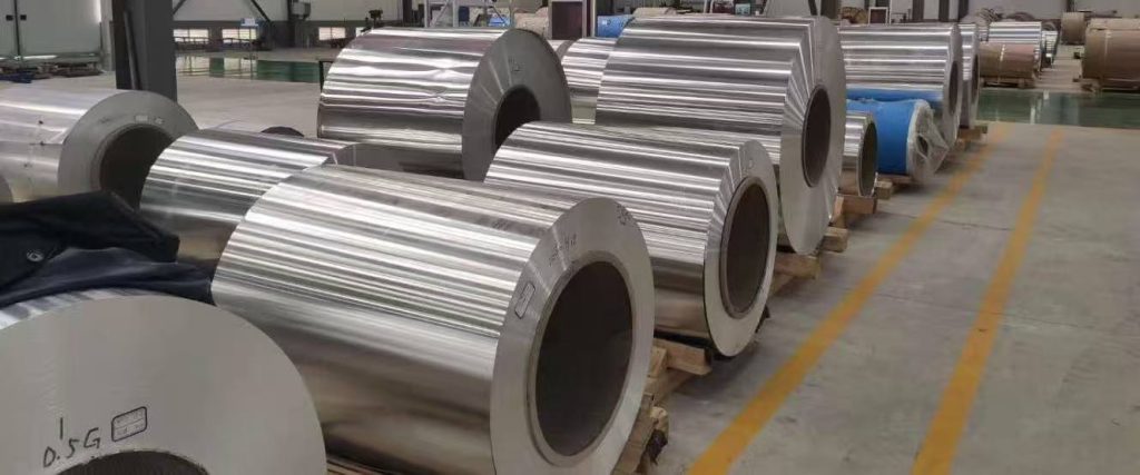 Aluminum coils storage