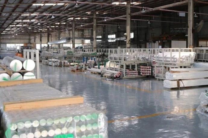 Aluminum plate production warehouse