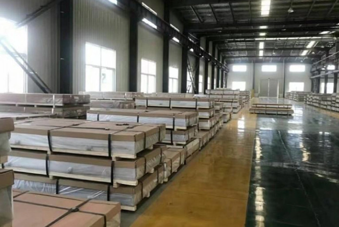 Aluminum sheet stacks