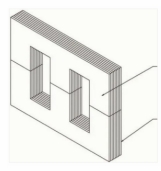 Core insulation laminated structure