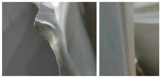 Cracks at the Flanging Radius