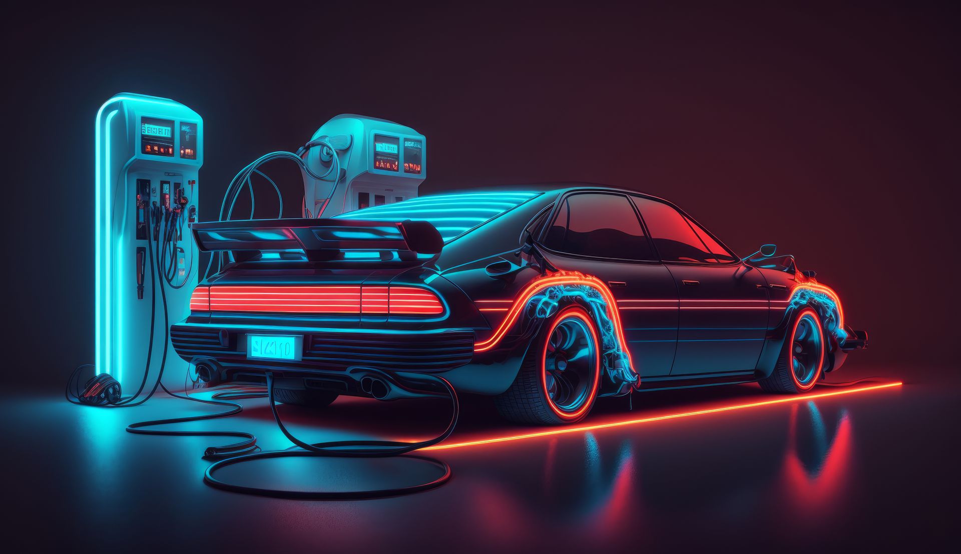 Electric vehicle charging station
