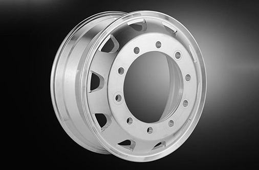 Forged aluminum wheel