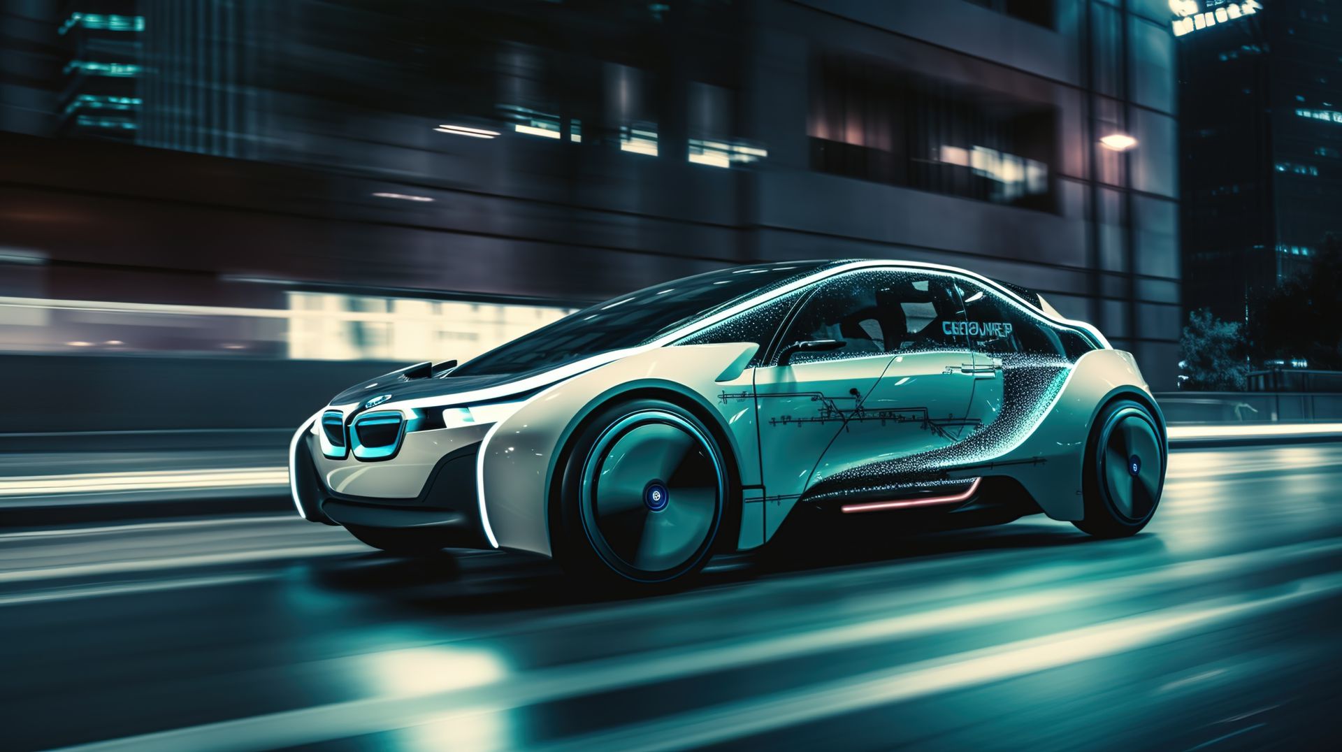 Futuristic car