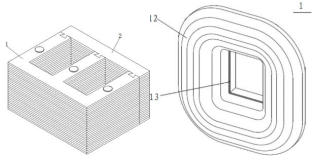 Laminated cores and wound cores