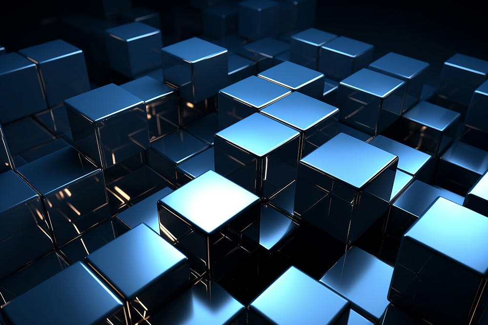 Metal cubes