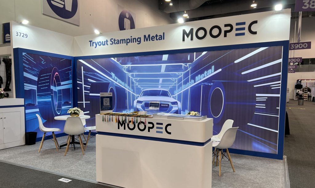 MOOPEC booth at FABTECH Mexico 2023