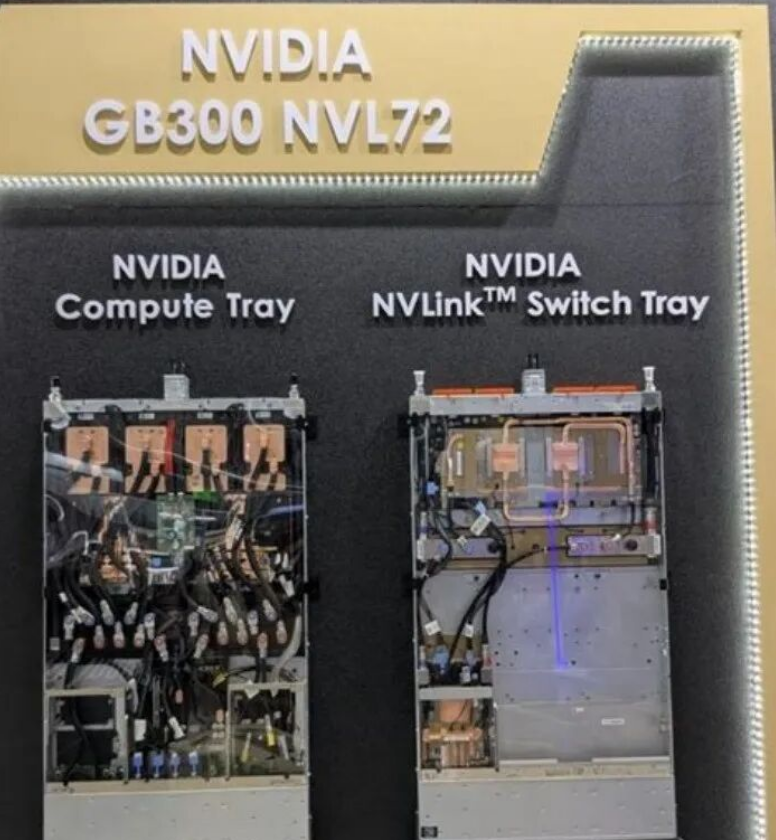 NVIDIA GB300 NVL72 rack for AI data centers