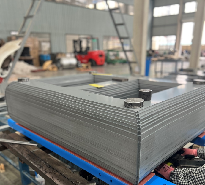 Oriented silicon steel laminated sheets