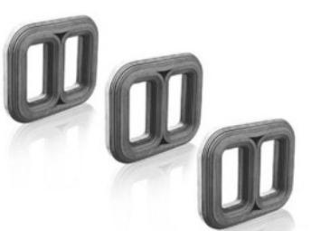 Single-phase wound iron core