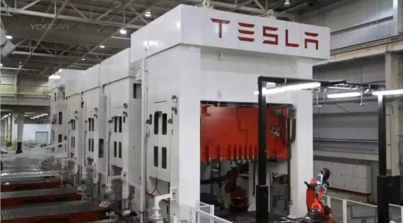 Tesla tandem stamping press line