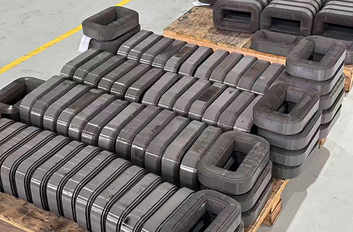 Transformer core lamination stacks