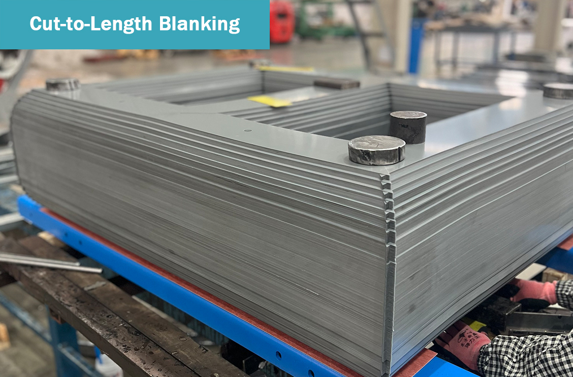 Cut-to-length steel sheets
