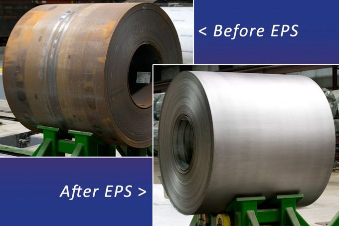 EPS before and after comparison