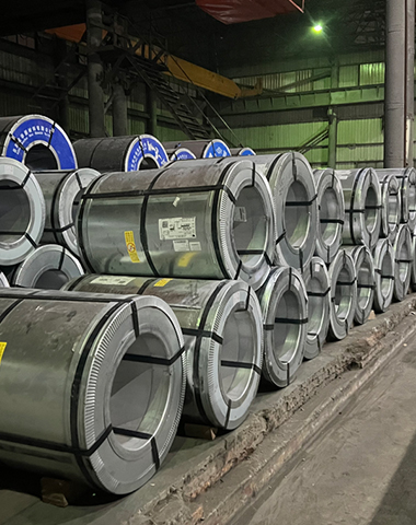 Galvanized steel coils