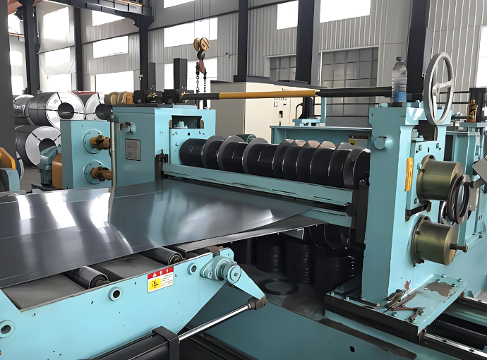 Stainless steel slitting line