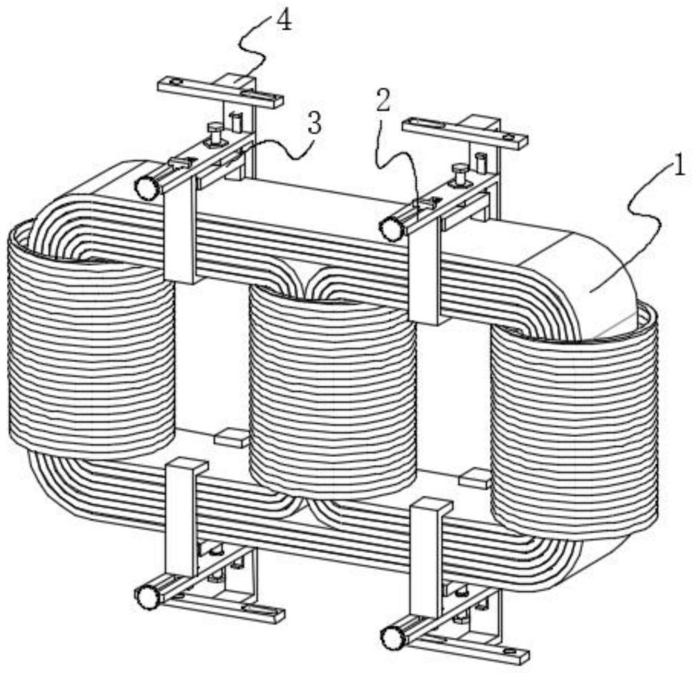 Wound core transformer drawing